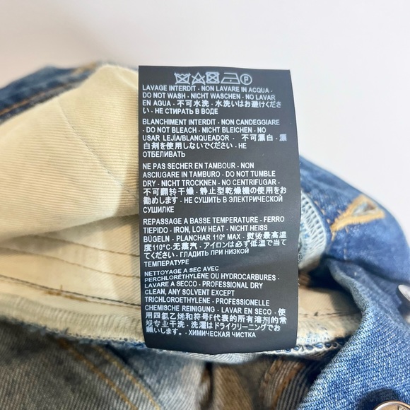 Saint Laurent High Rise Slim Fit Jeans - Picture 10 of 10